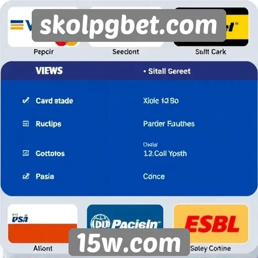 Métodos de pagamento aceitos no skolpgbet.com